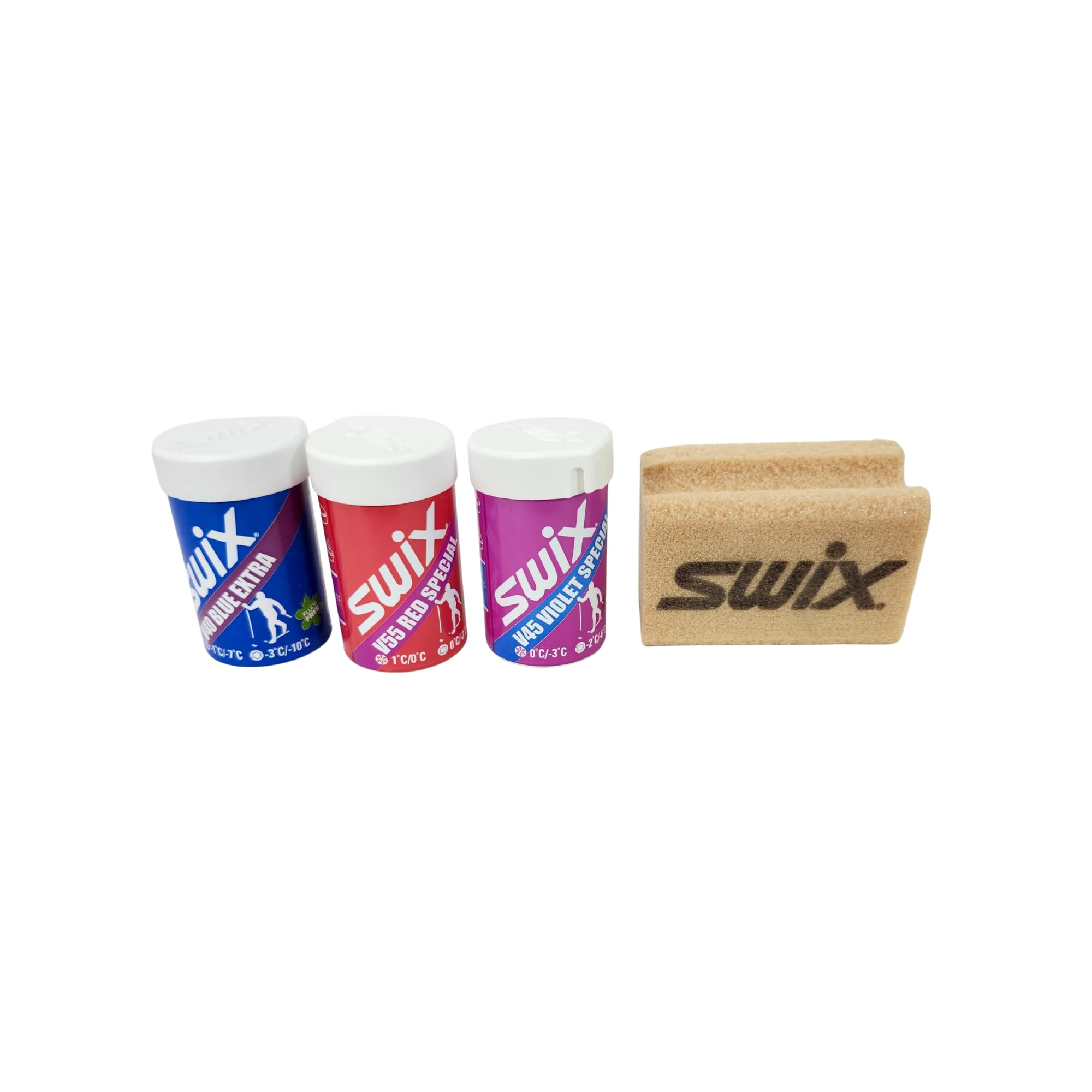 Swix Classic Nordic Ski Wax Pack with 3-Kick Wax and Cork, 8 x 8-Inch - Image 3