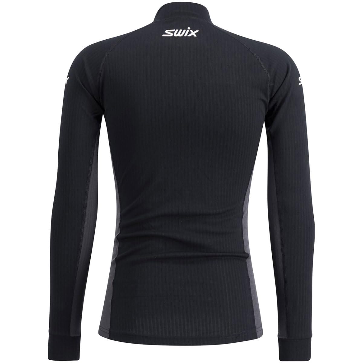 Swix Men's Racex Classic Half Zip Long Sleeve Quick-Drying Stretch Slim Fit Baselayer Top - Image 3