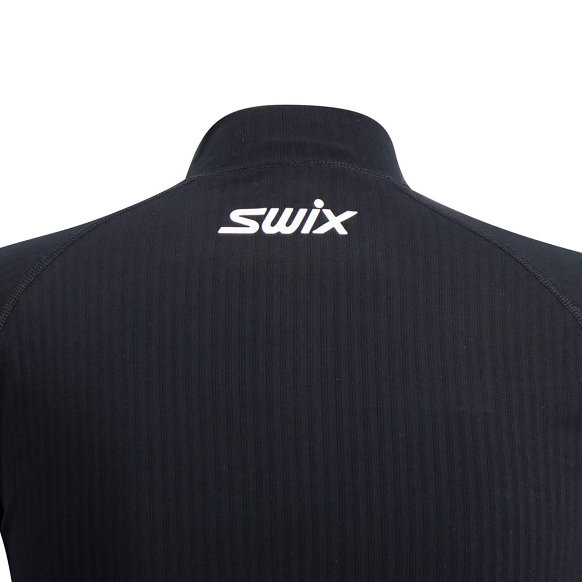 Swix Men's Racex Classic Half Zip Long Sleeve Quick-Drying Stretch Slim Fit Baselayer Top - Image 5